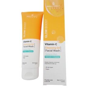 Skin Academy London Vitamin C Cleansing‎ Gel Facial Wash 4.2 fl oz